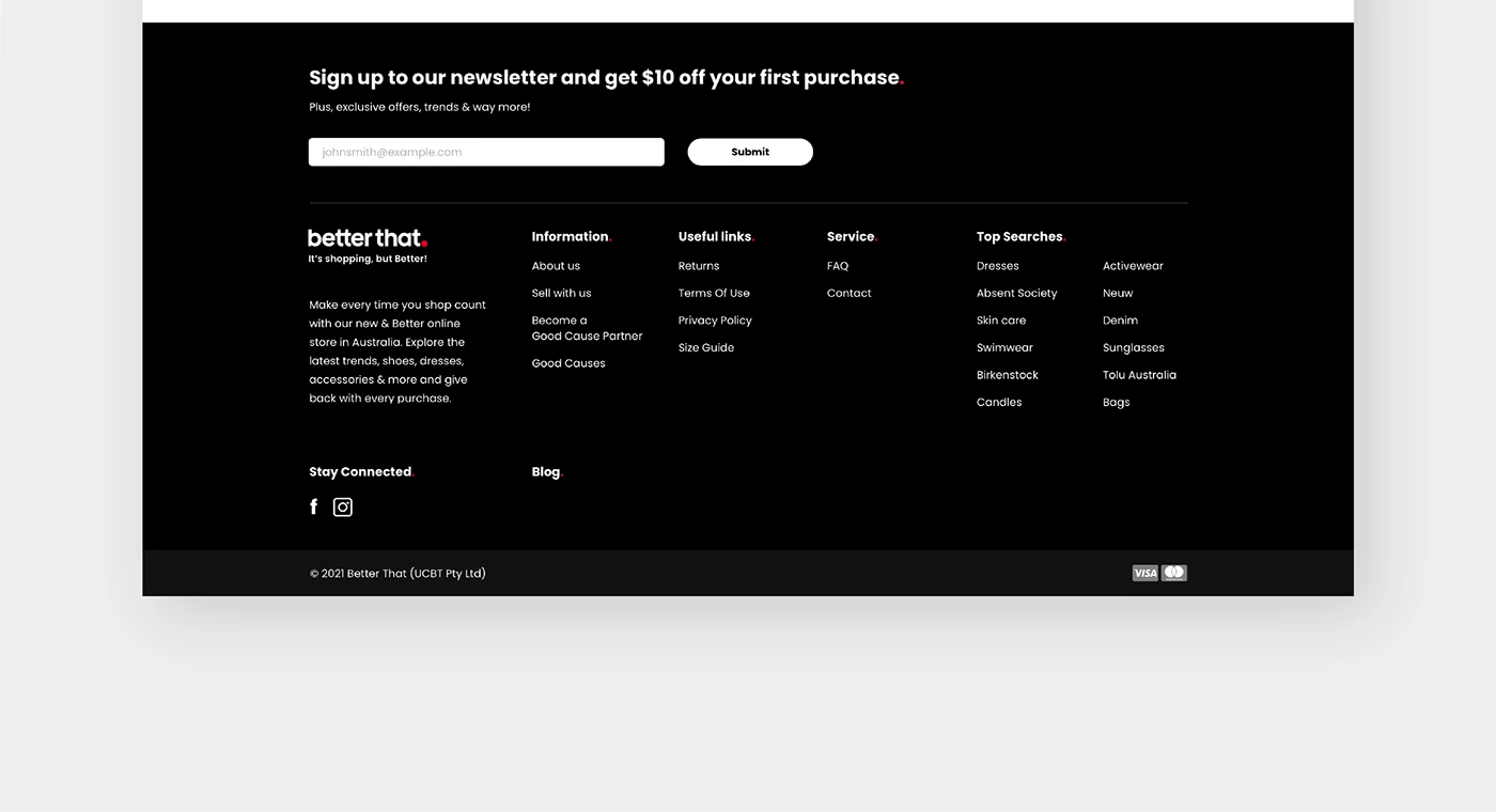 Better That eCommerce UX redesign — project image 9 of 18