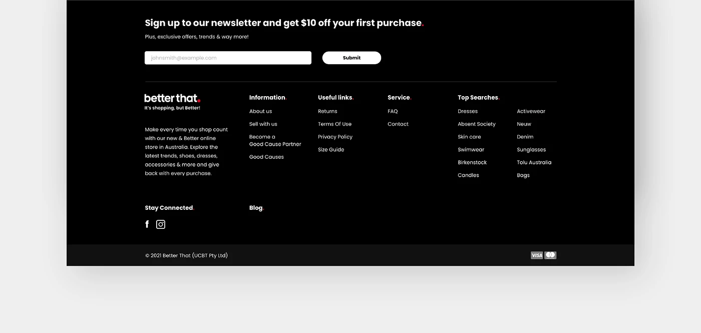 Better That eCommerce UX redesign — project image 17 of 18