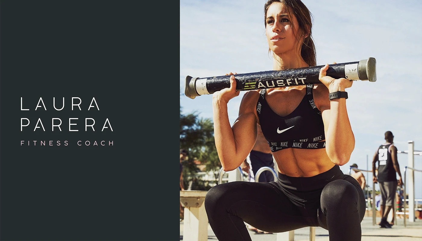 Laura Parera fitness coach brand identity — project image 1 of 6