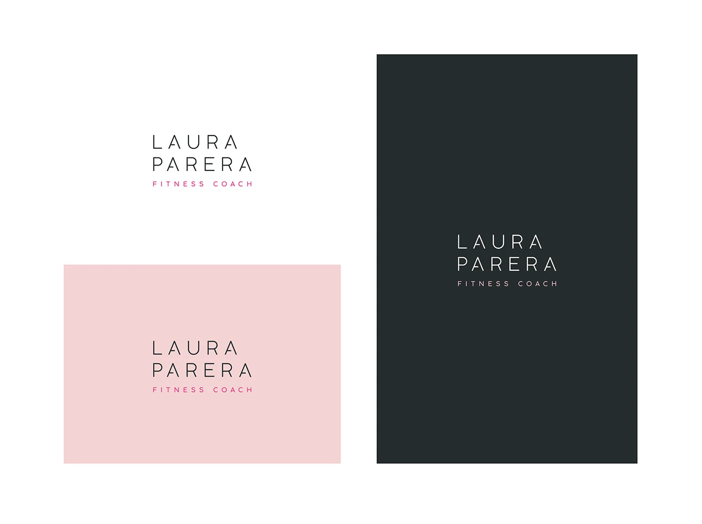 Laura Parera fitness coach brand identity — project image 3 of 6