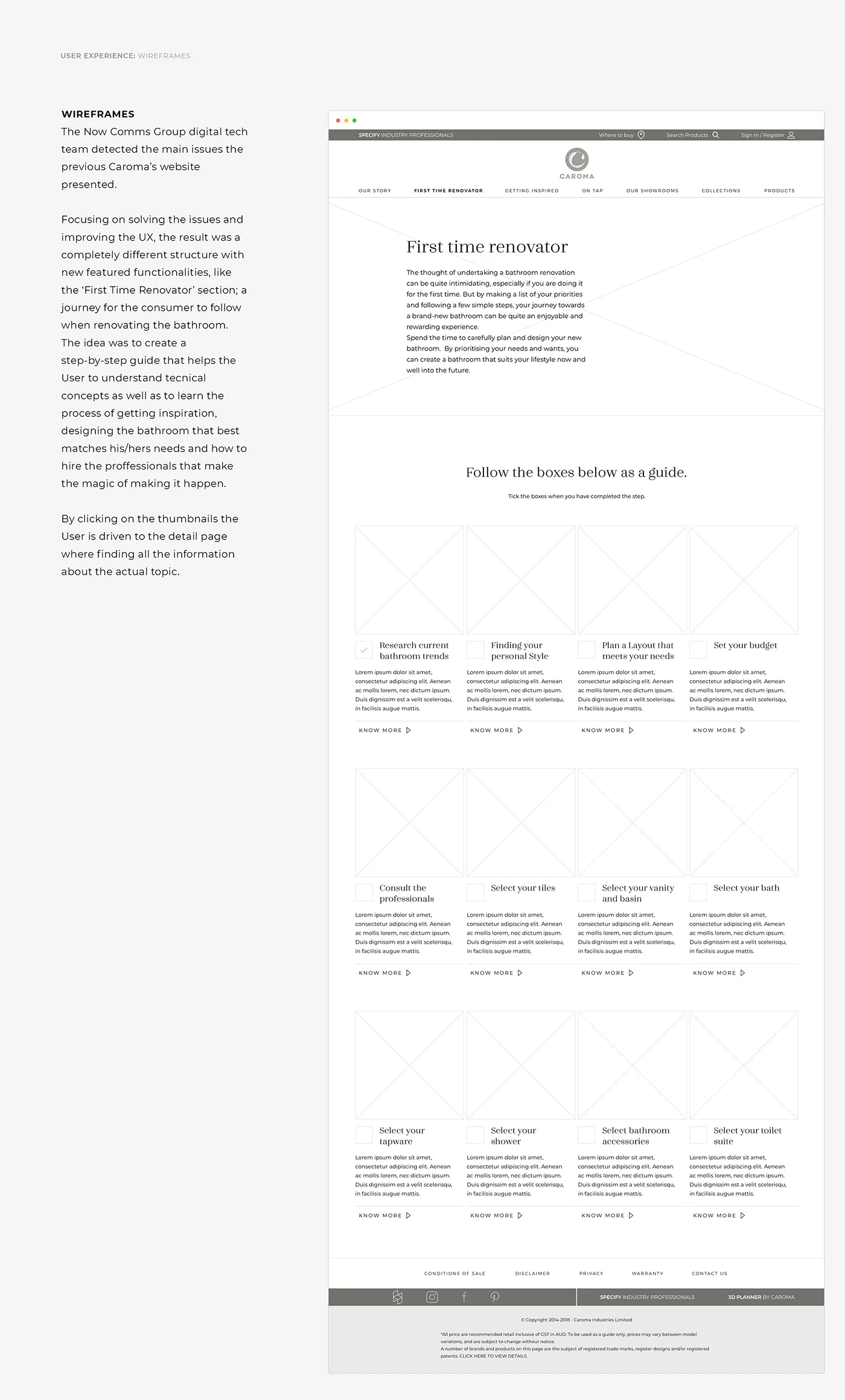 Caroma brand refresh and website design — project image 5 of 12