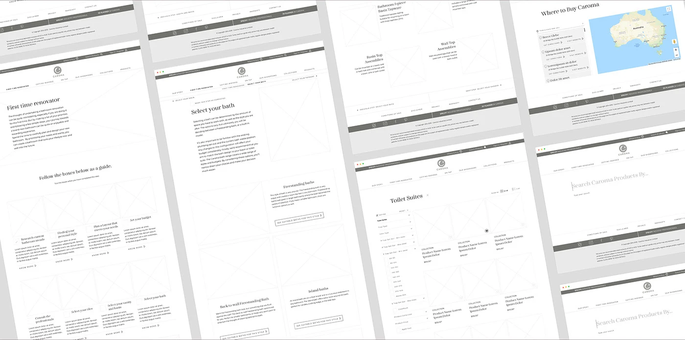 Caroma brand refresh and website design — project image 6 of 12