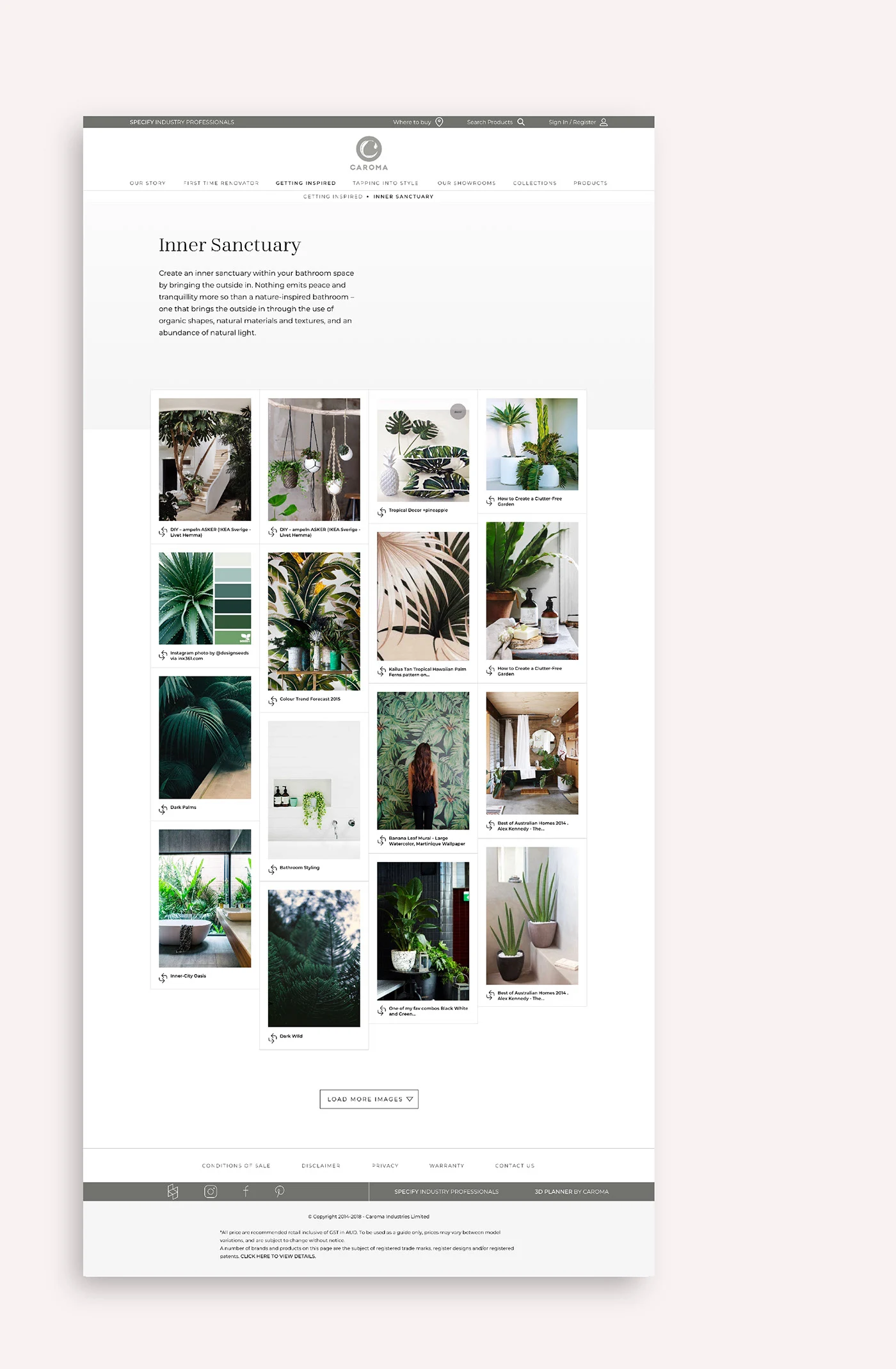 Caroma brand refresh and website design — project image 10 of 12