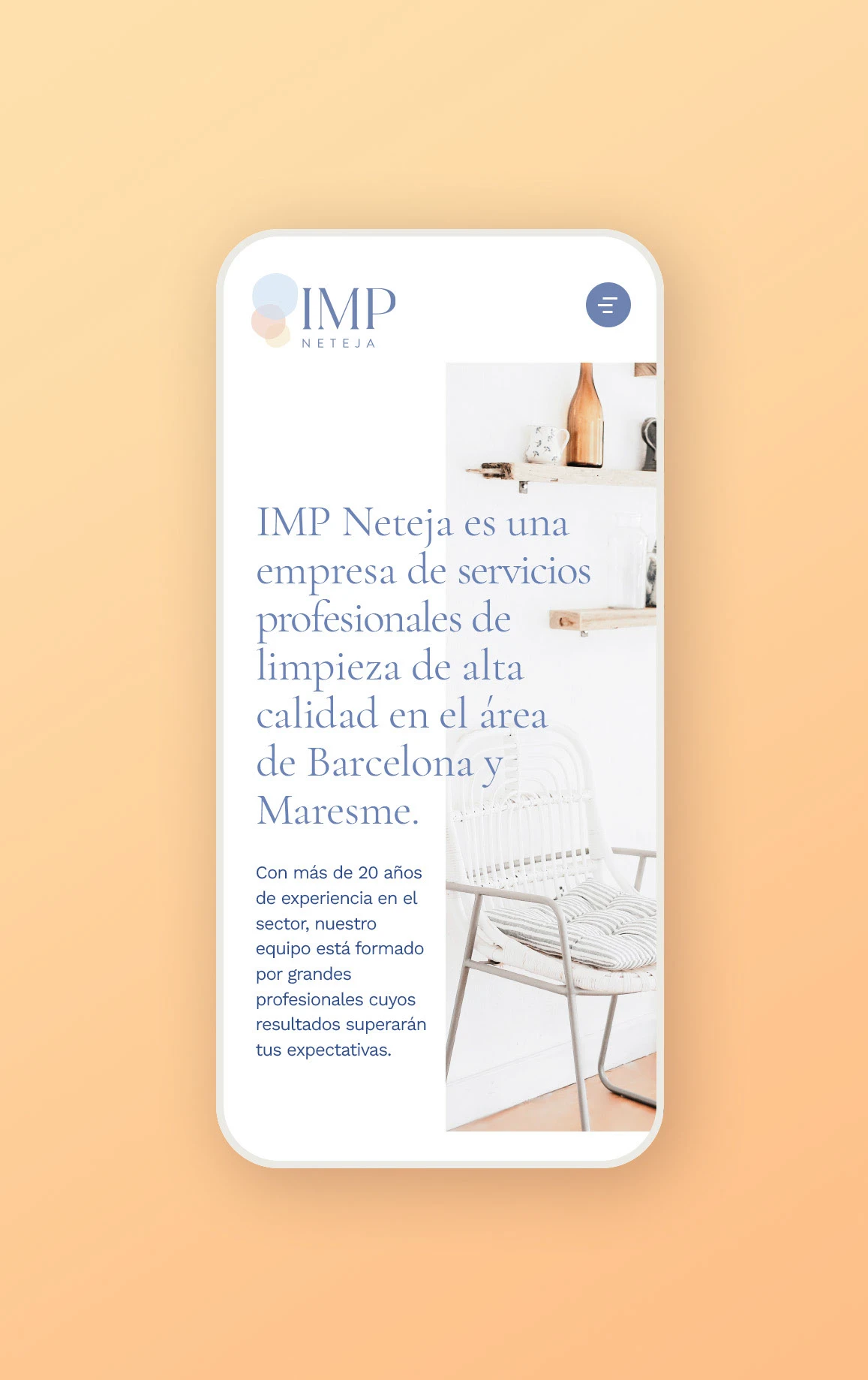 IMP Neteja branding and website design — project image 3 of 7