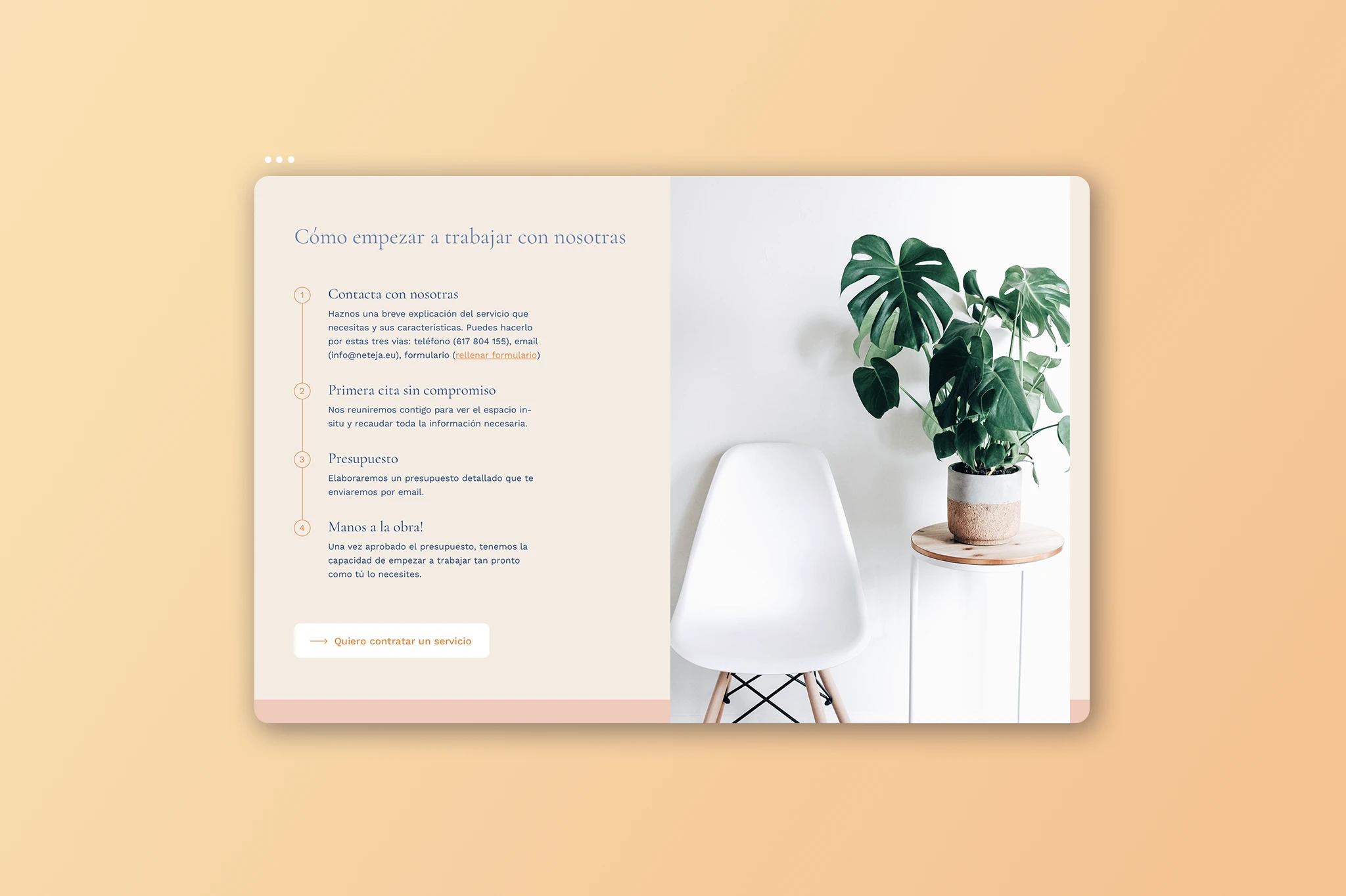 IMP Neteja branding and website design — project image 6 of 7