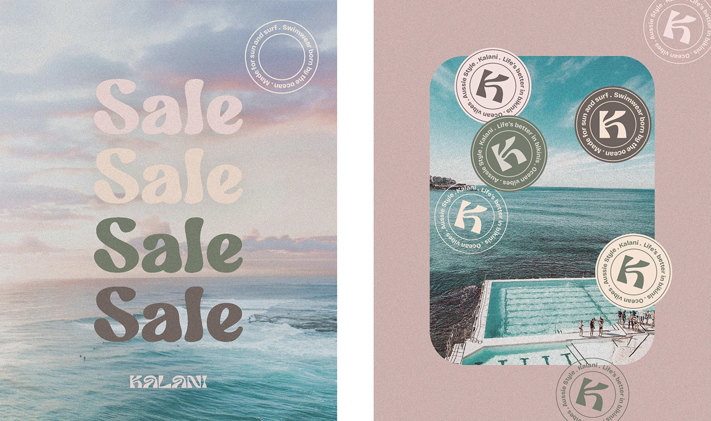 Kalani swimwear identity and art direction — project image 3 of 8