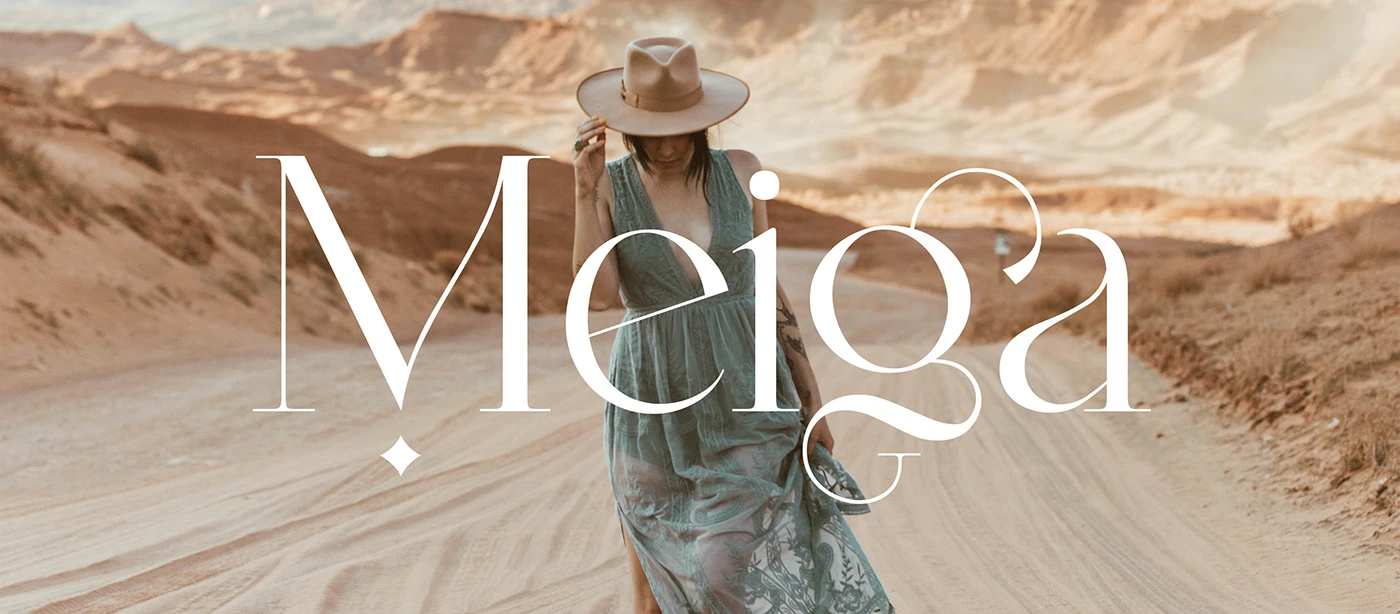 Meiga fashion branding and eCommerce design — project image 1 of 8