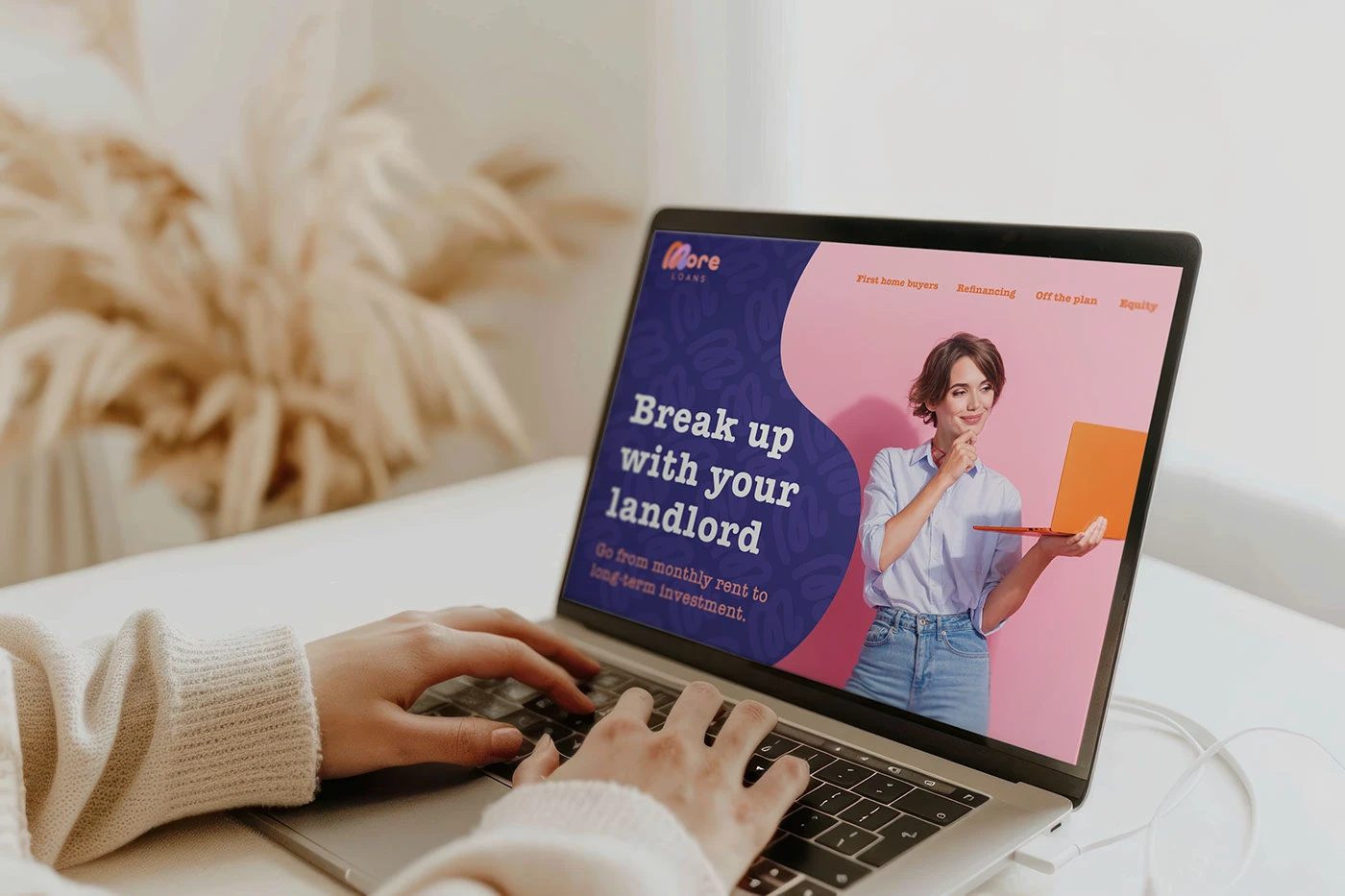 More Loans brand identity and digital design — project image 3 of 12