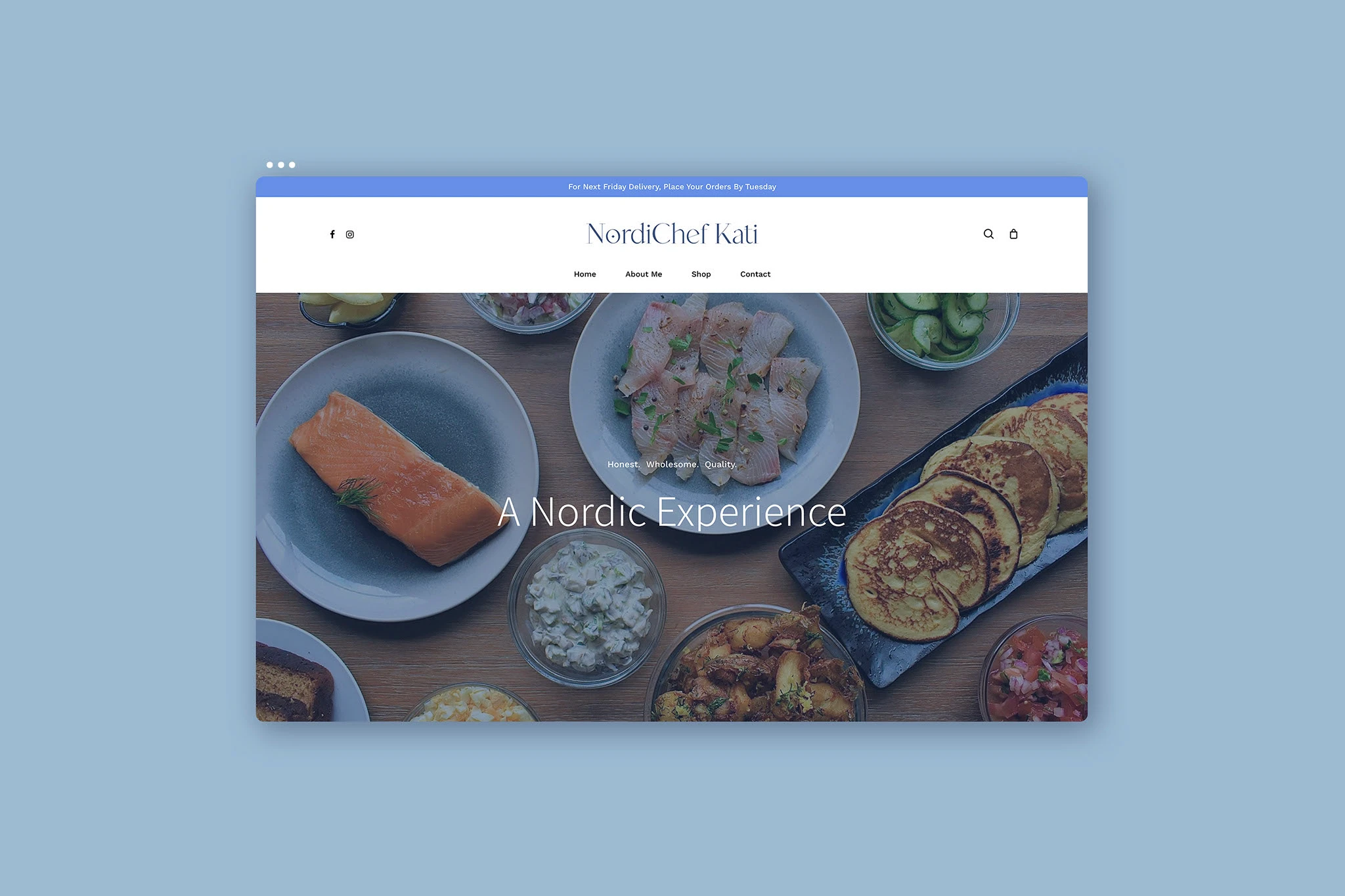 NordiChef Kati food brand and website design — project image 4 of 6