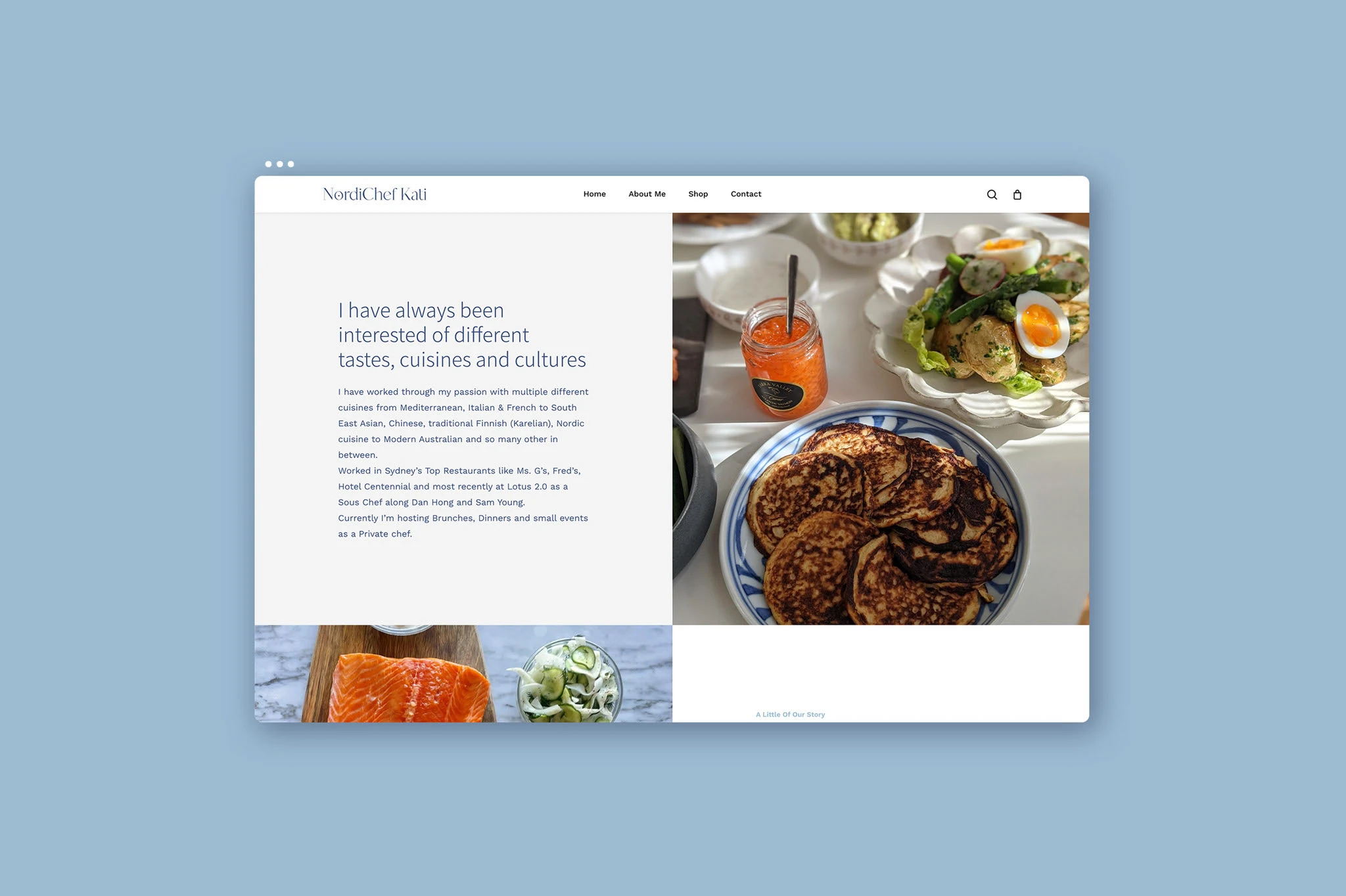 NordiChef Kati food brand and website design — project image 6 of 6