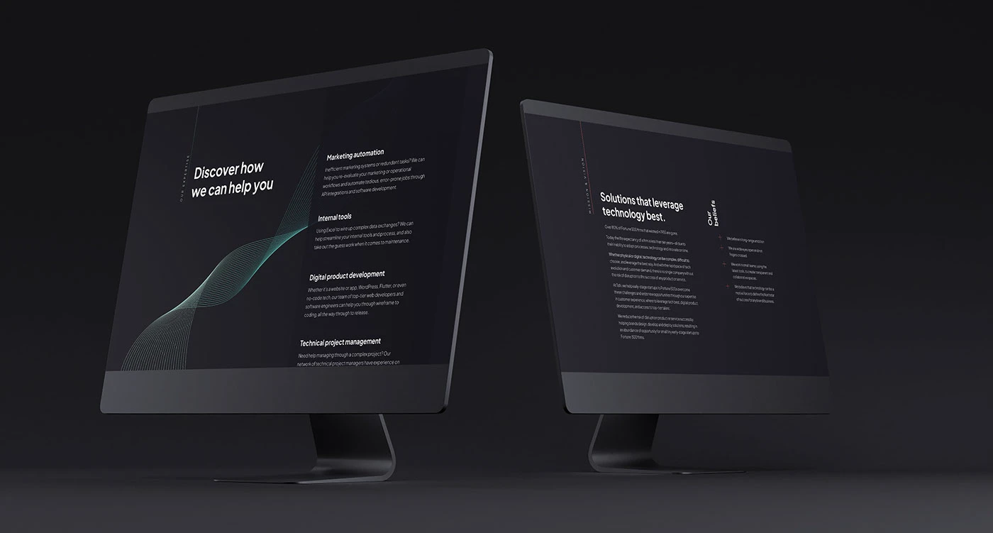 Tahi technology brand identity — project image 4 of 7