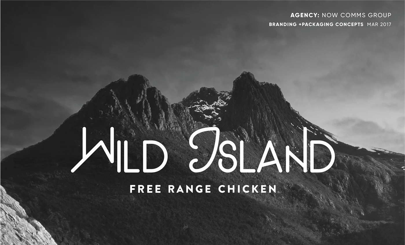 Wild Island free-range chicken packaging concepts — project image 1 of 13