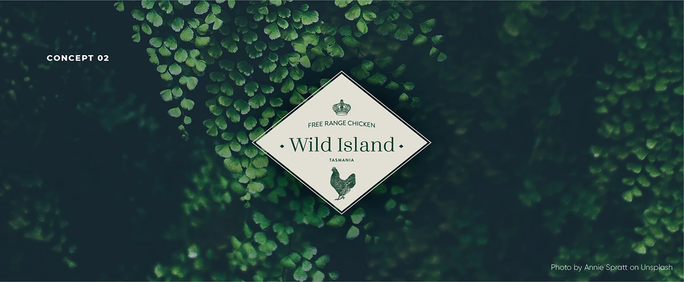 Wild Island free-range chicken packaging concepts — project image 7 of 13