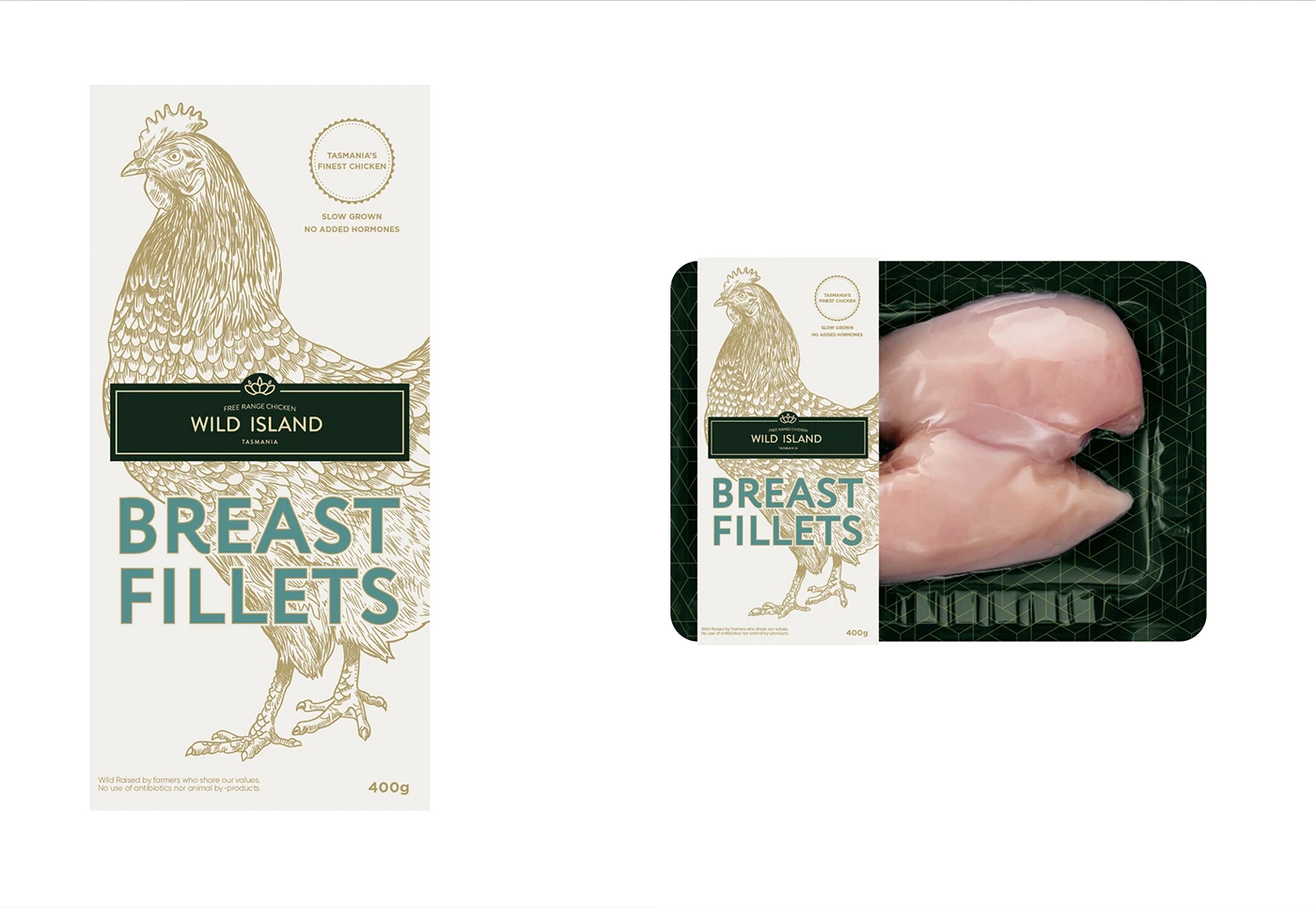 Wild Island free-range chicken packaging concepts — project image 11 of 13